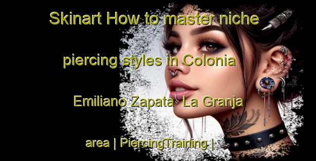 Skinart How to master niche piercing styles in Colonia Emiliano Zapata  La Granja area | PiercingTraining | PiercingClasses | SkinartTraining-Mexico